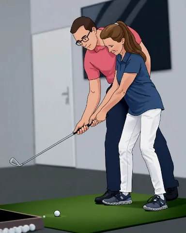 Golfunterricht mit dem Scope-System